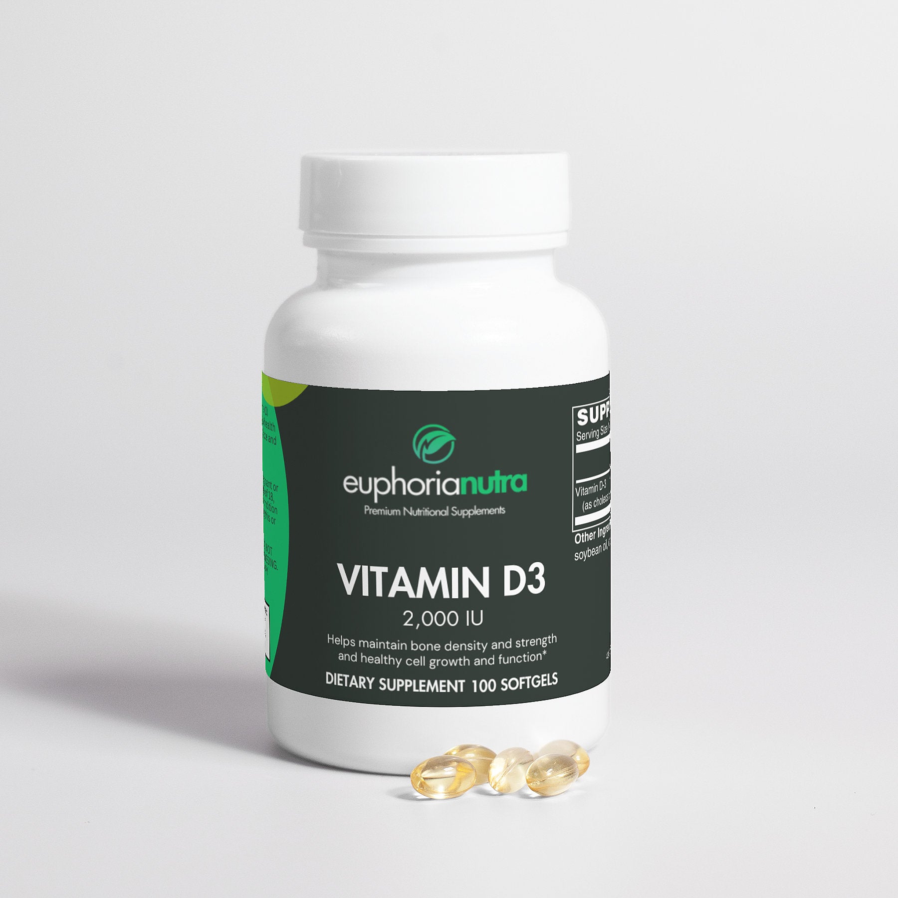 Vitamin D3 Softgel Capsules: Immune Boost & Bone Health