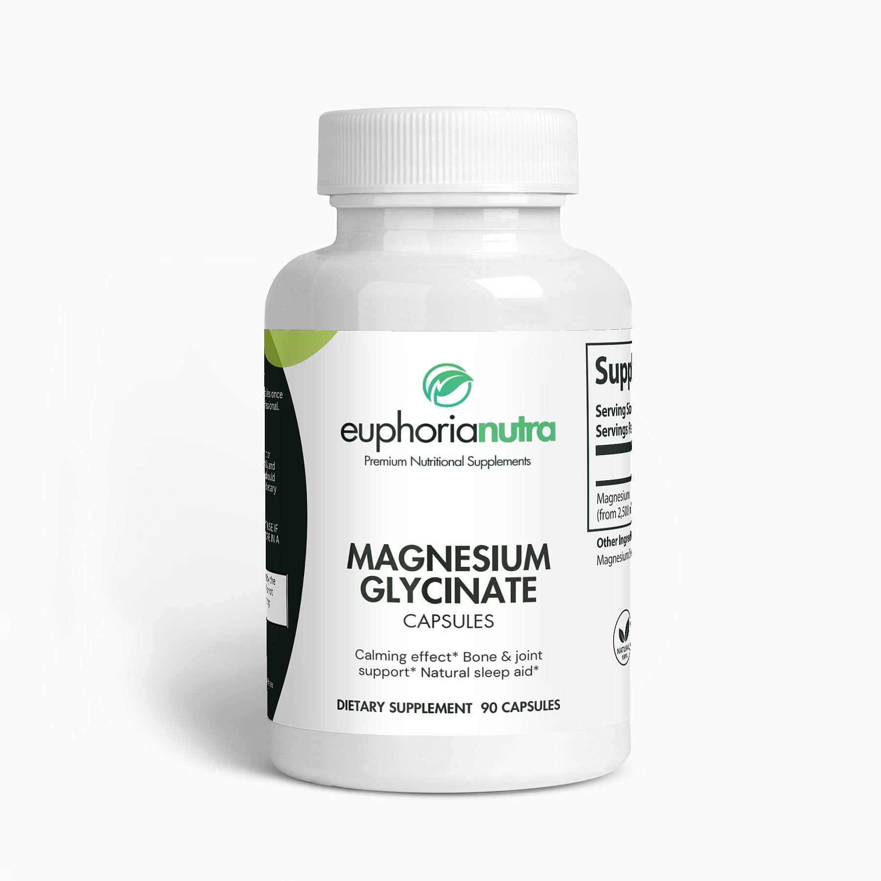 Euphorianutra Magnesium Glycinate Capsules 