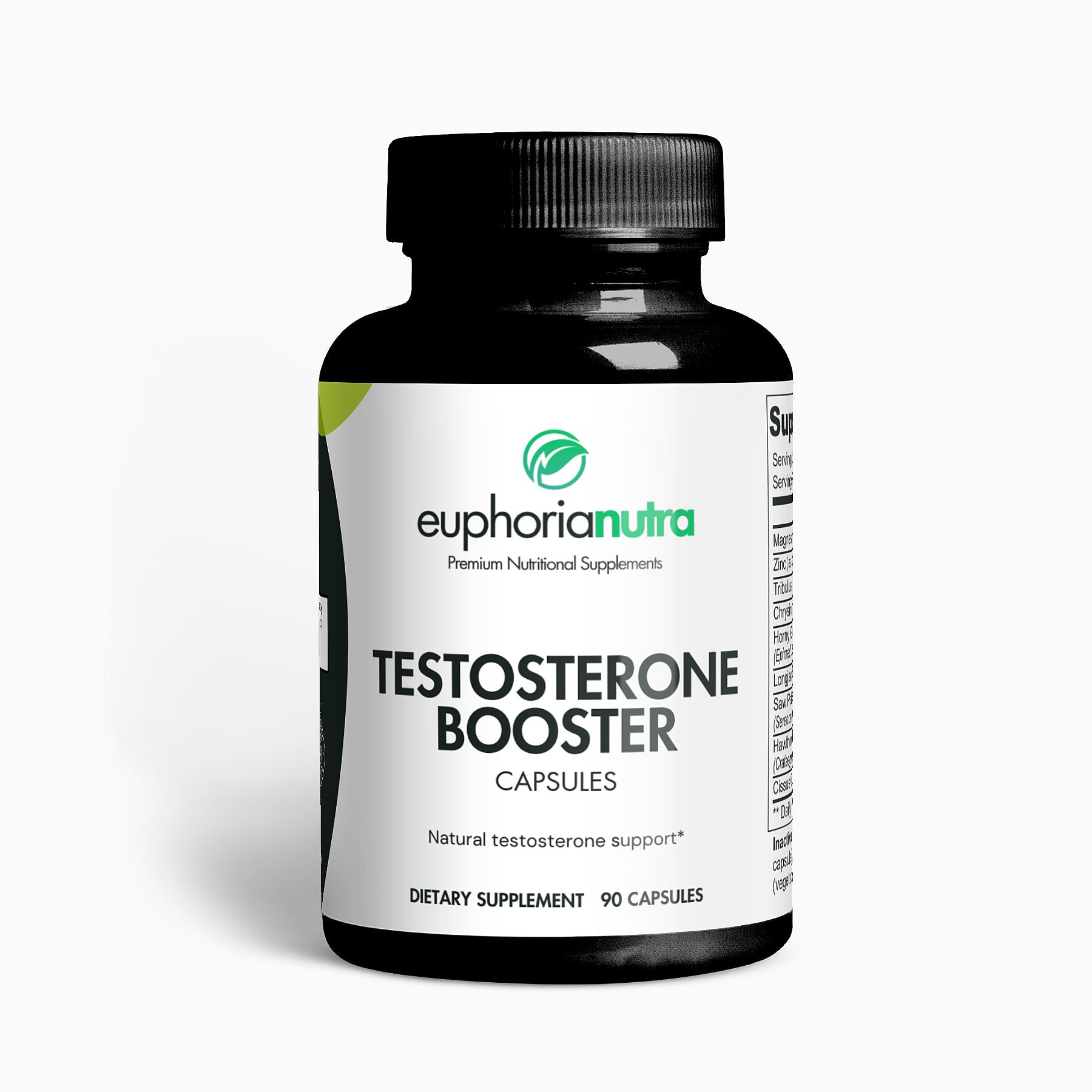 Testosterone Booster & Libido-Enhancing For Men By EuphoriaNutra Bottle